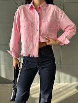 Рубашка New Season 8478 pink - делук