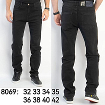 Джинсы God Baron 8069 black - делук