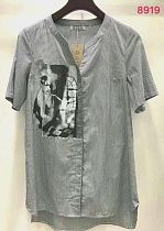 Рубашка Lida 8919 grey - делук