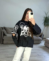 Свитер S.Style 38-3 black - делук