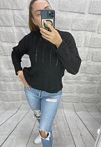 Свитер Karon 8295 black - делук