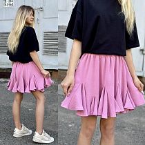 Юбка Karolina KR233 pink - делук