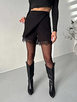 Юбка-Шорты Arina 2500 black - делук