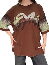 Футболка Levisha 25109 brown - делук