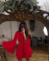 Платье Girl 436 red - делук
