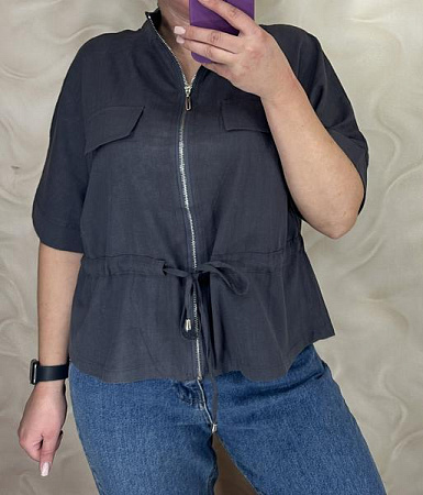 Кофта Levisha 23118 black - делук