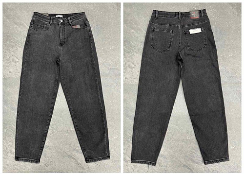 Джинсы Lili M0571-6 d.grey - делук