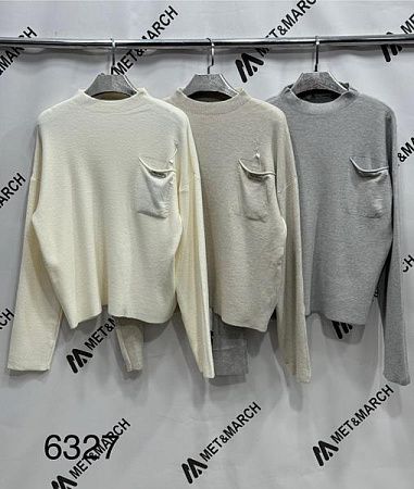 Свитер Met&March 6327 l.beige - делук