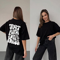 Футболка Arina 4190 black - делук