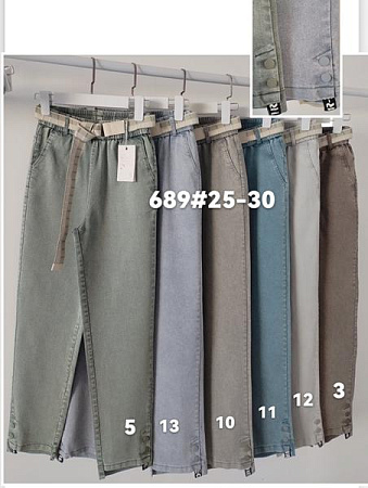 Штаны Immei 689-10 grey - делук