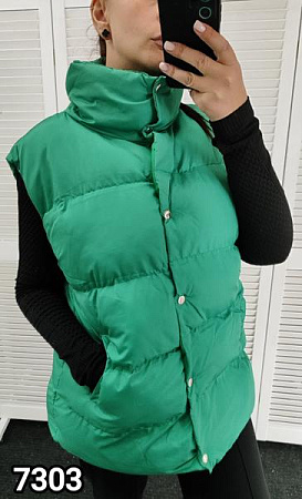 Жилетка Mmc Clothes 7303 green - делук