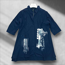 Рубашка Julia JL1002 black - делук