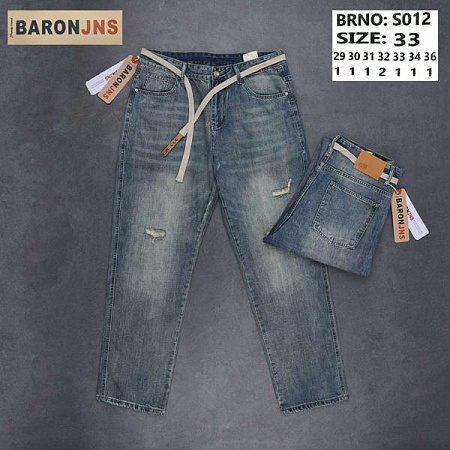 Джинсы God Baron S012 blue - делук