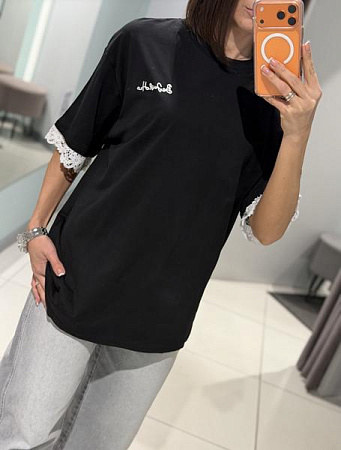 Футболка Comod 1348 black - делук