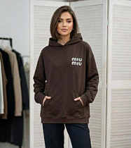 Худи Sport Style 115 brown - делук