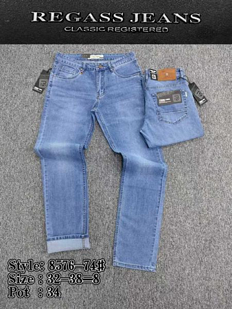 Джинсы Maxim Jeans 8576 l.blue - делук