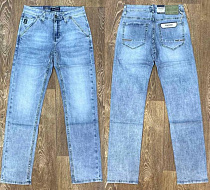Джинсы Maxim Jeans 9882 l.blue - делук