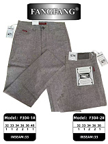 Джинсы God Baron F304-2 grey - делук