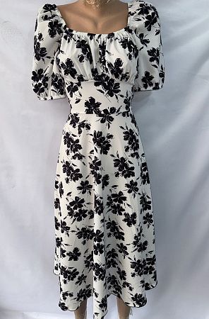 Платье Namik NM105 white - делук