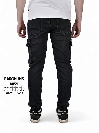 Джинсы God Baron 8859 black - делук