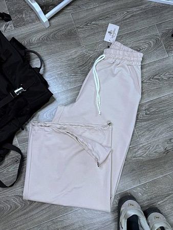 Штаны Спорт Arina 1657 beige - делук