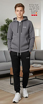 Костюм Спорт Amz 371-3 d.grey - делук