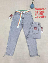 Джинсы Vanver F81996 l.grey - делук