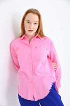Рубашка No Brand 33012 pink - делук