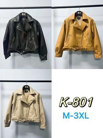 Куртка Modnulya K801 black - делук