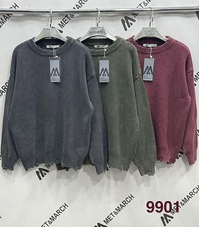 Свитер Met&March 9901 grey - делук