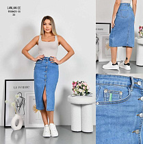 Юбка Lolo Blues 9058 l.blue - делук