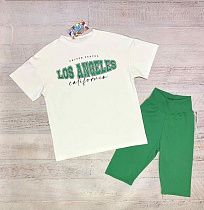 Костюм Lima Kids 2314 white-green - делук