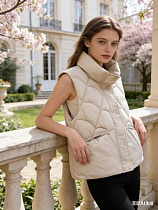Жилетка Jacket BM353 beige - делук