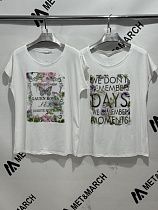 Футболка Met&March 3D white-lilac - делук