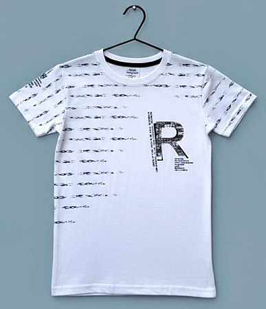 Футболка Dino DN97 white - делук