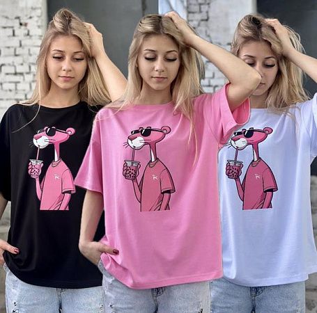 Футболка Karolina KR167 pink - делук