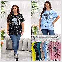 Футболка Lola LL597 mix - делук