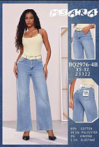 Джинсы Jeans Club BQ2976-4B l.blue - делук