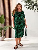 Платье Romeo Life 851 black-green - делук