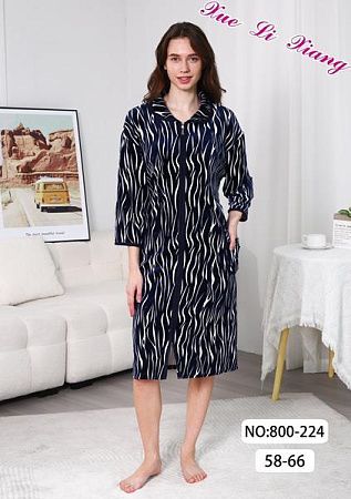 Халат Fili Wear 800-224 navy - делук