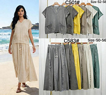 Костюм Kaffir Lily C501-583 green - делук