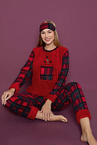 Пижама Homewear H122 red - делук