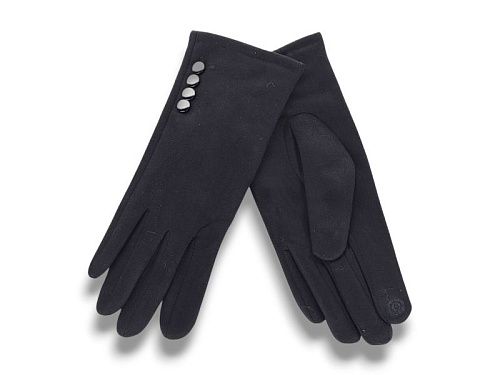 Перчатки Королева JP02-89 black - делук