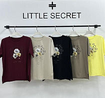 Футболка Little Secret 500162 khaki - делук