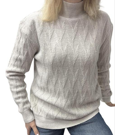 Свитер Modnulya 26370 l.beige - делук