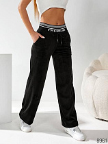 Штаны Спорт Loren 896-1 black - делук