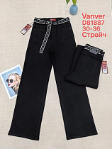 Джинсы Vanver D81887 black - делук