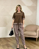 Костюм Estima 119353 brown - делук