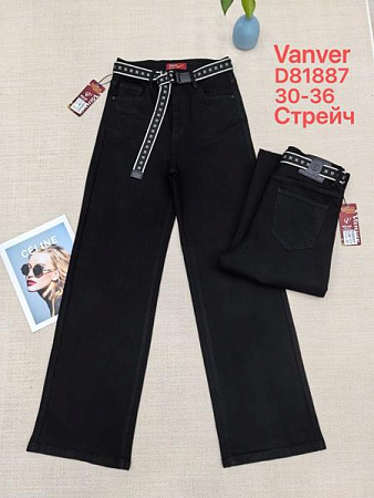 Джинсы Vanver D81887 black - делук