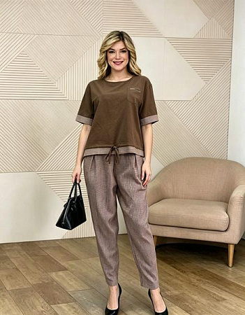 Костюм Estima 119353 brown - делук